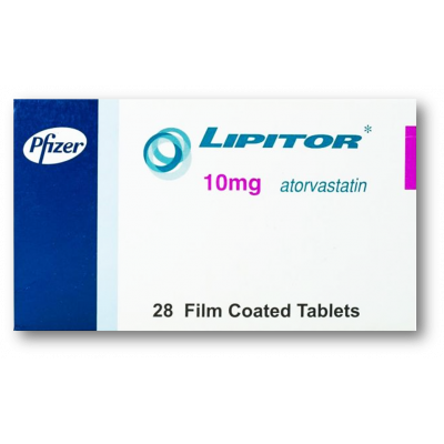 LIPITOR 10 MG ( ATORVASTATIN ) 28 FILM-COATED TABLETS